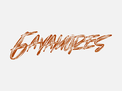 Gayamores Brush Display Font