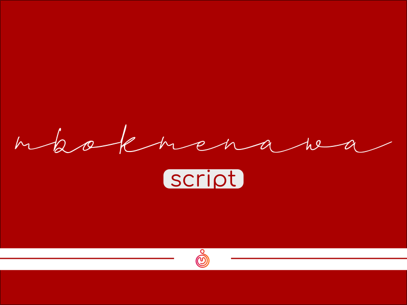 Mbok Menawa Script signature font script lettering script font fonts