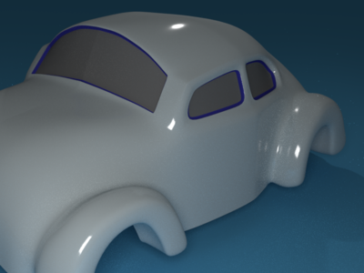 Car Frame VW-01 vw 3d modeling 3d art