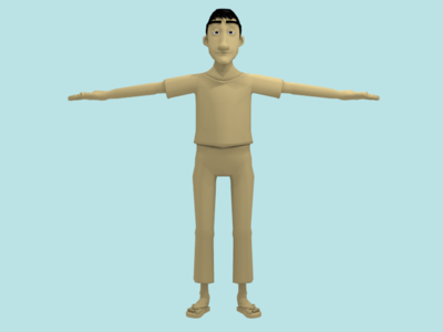 Character Modeling MSTD-001 3d art 3d artist 3d character modeling