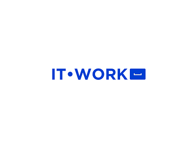 IT • WORKSPACE app icon logo minimal ui