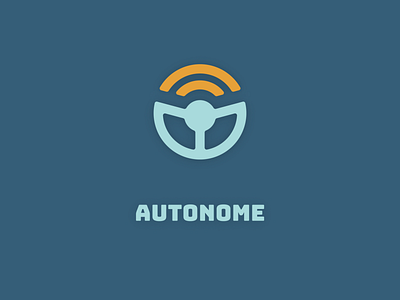 Driverless car logo design