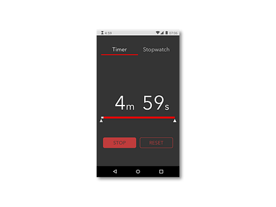 Daily UI 014 countdown countdown timer daily daily 100 challenge dailyui design material material design timer ui