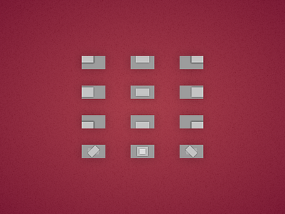 Daily UI 55 daily daily 100 challenge dailyui design geometric icon icon set iconography material material design minimal minimalism reduced simple ui