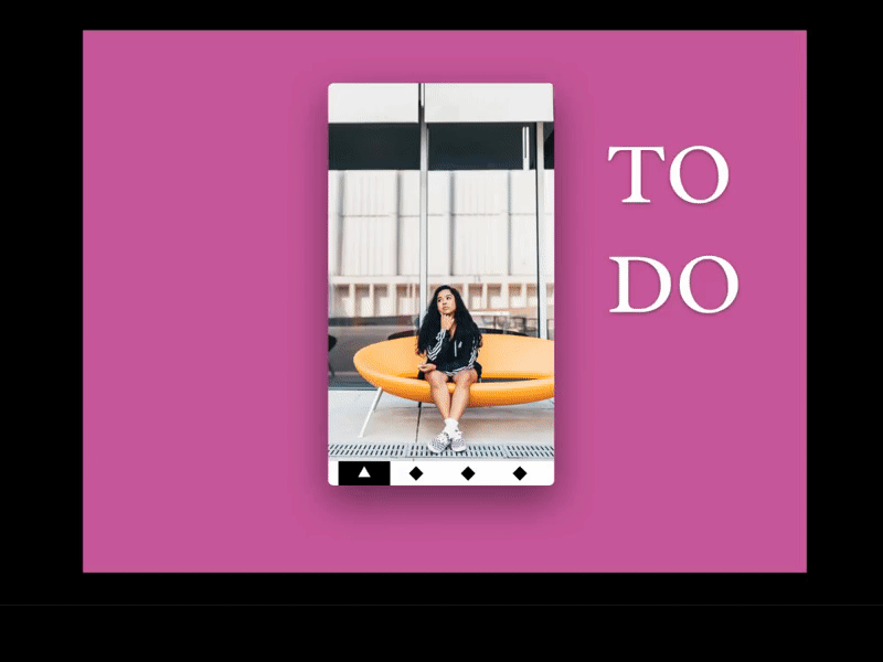 Daily UI 72 animation change daily daily 100 challenge dailyui design gif image image slide image slider material material design mobile mobile app slider to do ui