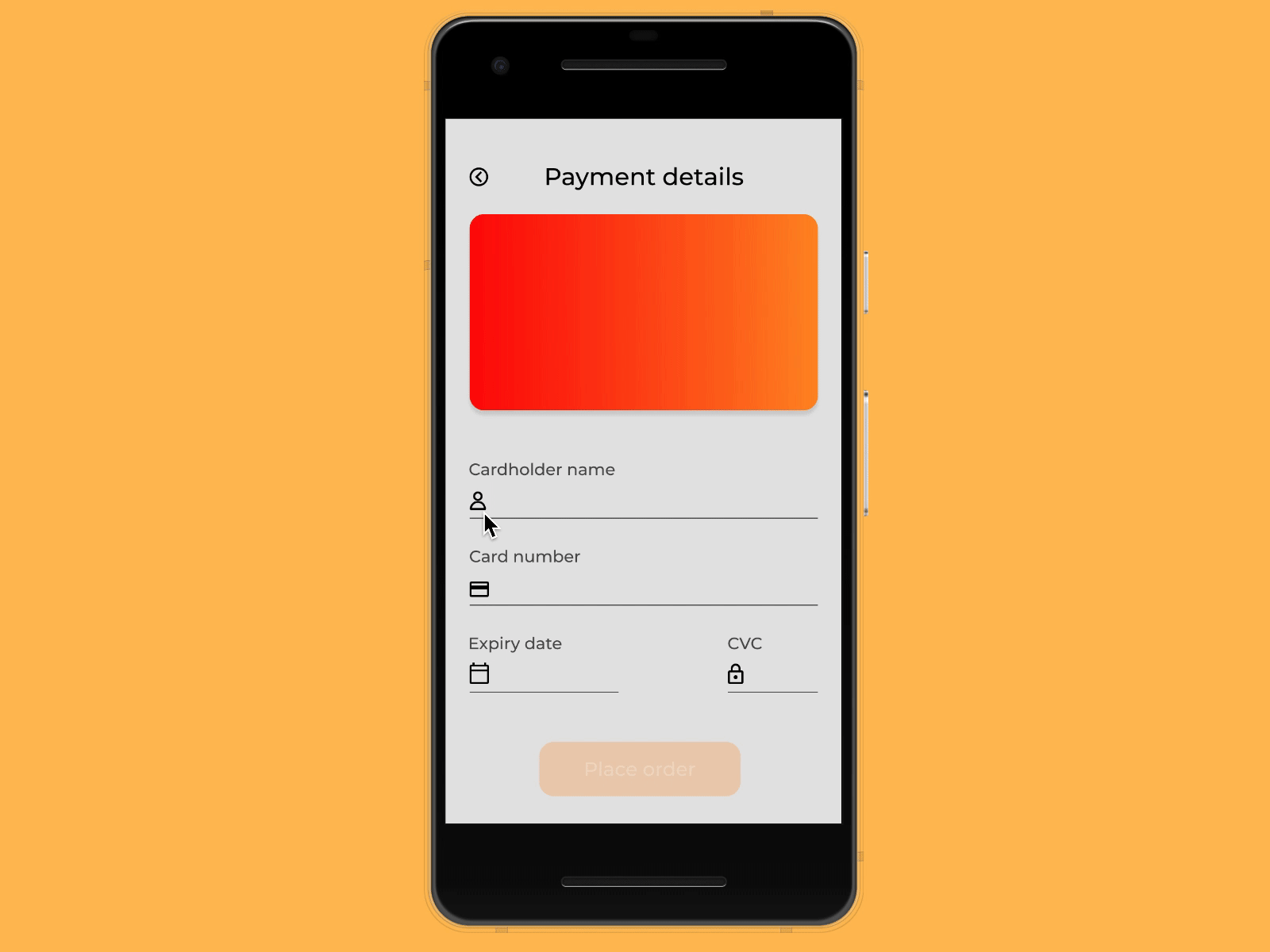 Daily UI #002 - Credit Card Checkout app challenge checkout form credit card daily ui dailyui design mobile mobile app payment prototype