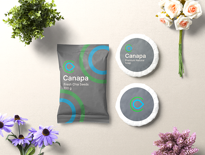 Minimal and Modern Package Design for Canapa Naturals branding branding concept branding design cosmetics design logo minimal modern natural package package design packaging packaging design