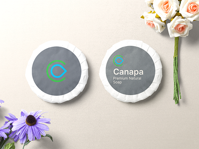 Minimal and Modern packaging design for canapé naturals