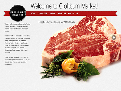 Croftburn comp website wip