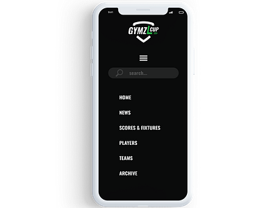 GYMZL Cup (2018) - Website version for phones