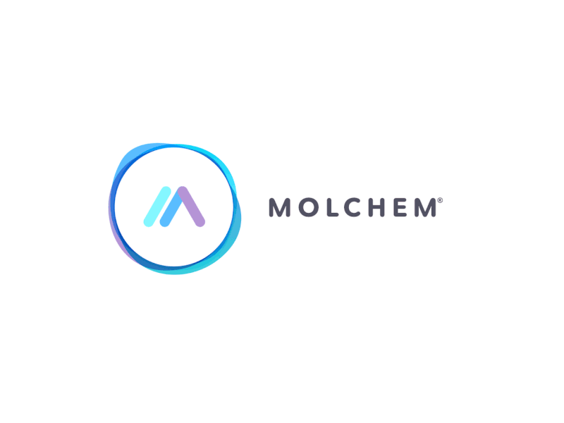 MOLCHEM logo animation animation logo