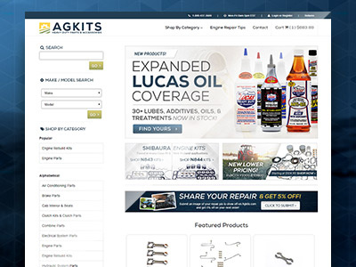 eCommerce Home Page