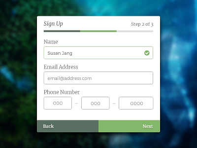 Daily UI #001 - Sign Up