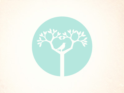 Tree & Bird logo bird icon logo maryl tree vector