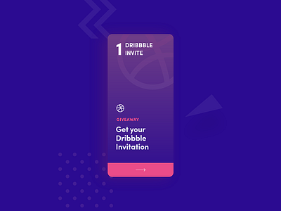 Dribbble Invite Giveaway animation design animation studio designer dribbble best shot dribbble invitation dribbble invite giveway illustration illustrator invision studio mobile mobile app ux xd design