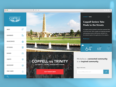 City of Coppell Website Redesign Proposal