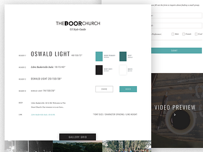 The Door Church UI Style Guide