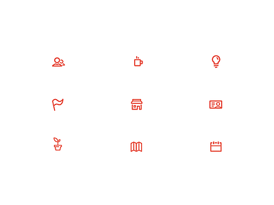 ACA Icons architecture branding icon minimalist ui ux web web design website