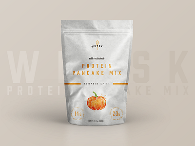 Whysk Pancake Mix Packaging