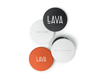 Lava Identity Phase One Polish av brand design branding button concept design mockups identity mockup startup tech