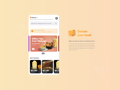 swiggy donate app design donate food food swiggy swiggy donate ui