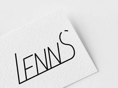 LENNS \\ Photographer logo