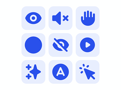 Accessibility Icons