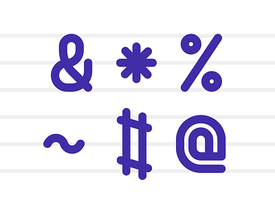 Some of my favourite glyphs ampersand branding design font fun graphic design text type typography