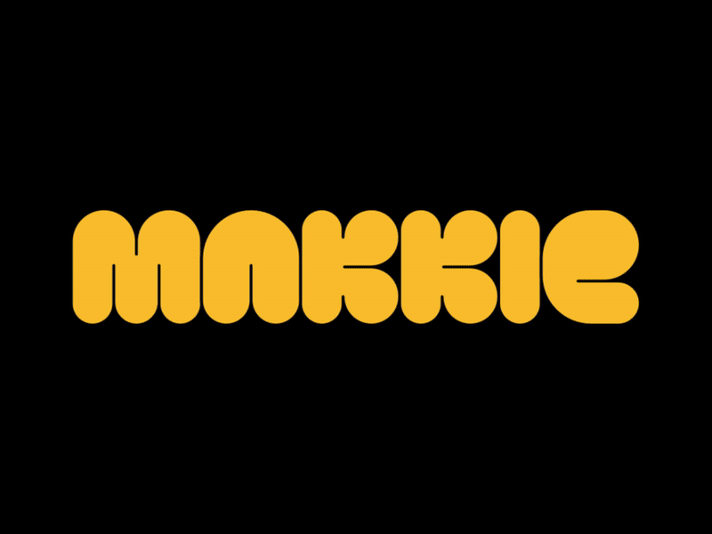 Sketches for makk.ie branding branding design font graphic design logo process sketch type typography