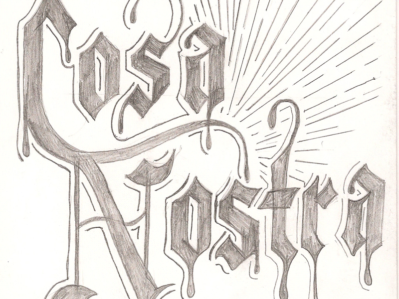 Sketchwork - [GIF] blackletter custom typography gif hand lettering lettering script sketch typography