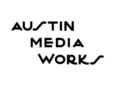 AMW Round 2B austin brand branding factory foundry logo mark media mockup typography