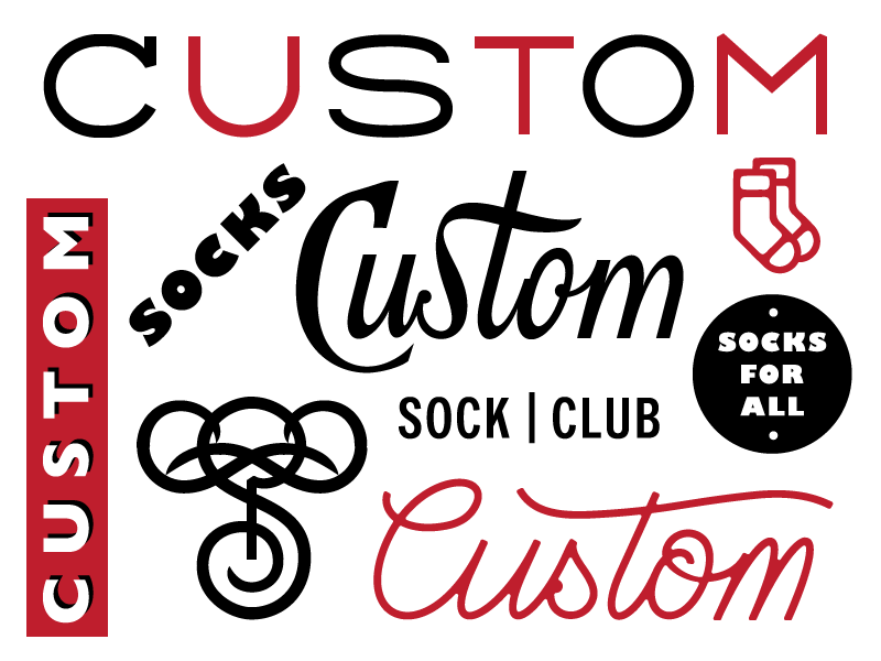 Custom By Sock Club by Benjamin Osheyack on Dribbble