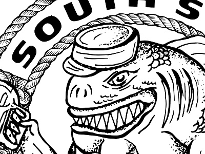 smells fishy bar fish logo lol teeth wip