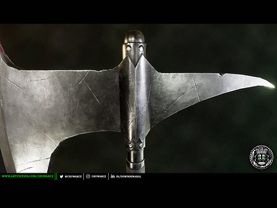 Dragonslayer's Crescent Axe - Dark Souls concept