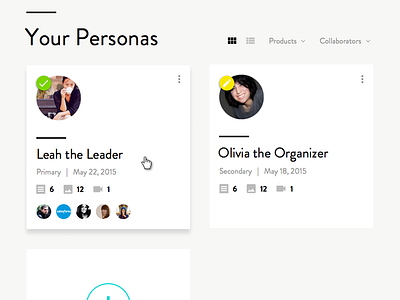 Caliber Ux Personas