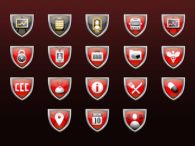 Gilead Event App Icons