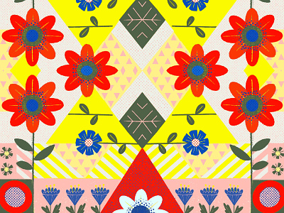 flowers pattern flowers illustration pattern art patterndesign patterns puebla