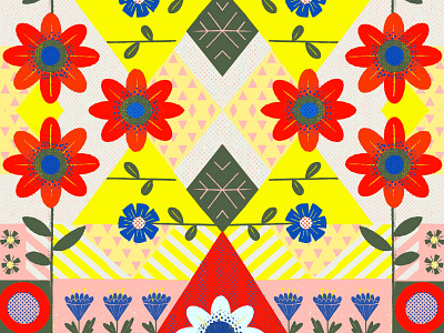 flowers pattern flowers illustration pattern art patterndesign patterns puebla