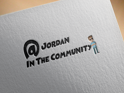 Jordan In The Community Logo Design