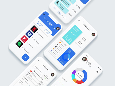 SAM - Financial App UI/UX Design