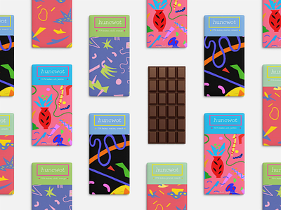 Chocolate Packaging chocolate colorful design grafika graphicdesign handmade illustration packaging packaging design pattern polishdesign vector