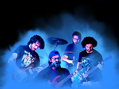 Tweezer Blue Album band coverband digital fog music photography photoshop spooky texture tweezer