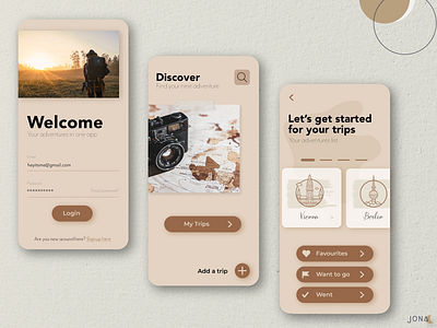 Travel - adventure App app design app ui around around the world clean design discover illustraion new app simplicity travel app traveling ui ux