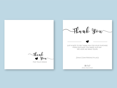 Thank You Card card design flat illustration lettering minimal thank you thank you card type typography ui vector