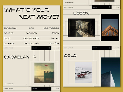 See The World - Personal work aftereffets design digital photography prototyping sketch ui ux web world