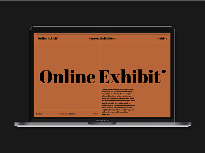 Online Exhibition aftereffects design digital figmadesign online exhibition ui ux web