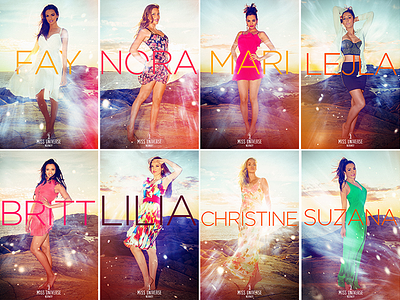 Miss Universe Norway 2013 artwork beach model photo photography