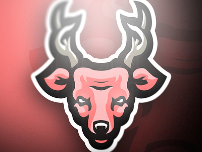 Deer Showcase branding design gfx graphic design icon illustration logo mascot mascotlogo vector