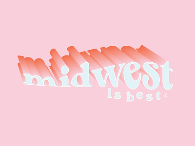 Midwest is Best Typography blend indianapolis indianapolis design indy indy designer indyartist midwest midwest design midwest typography social media social media graphic typography