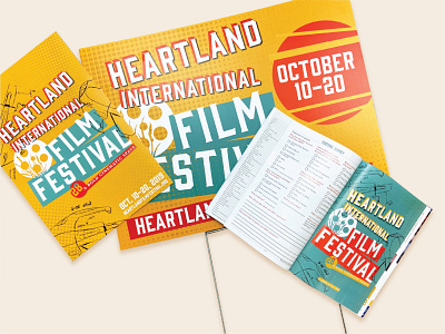 Event Branding for the Heartland International Film Festival